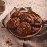 Be Good Today Walnut Date Caramel Cookies pack of 6 made with walnuts, almonds, dates, oat flour and coconut milk