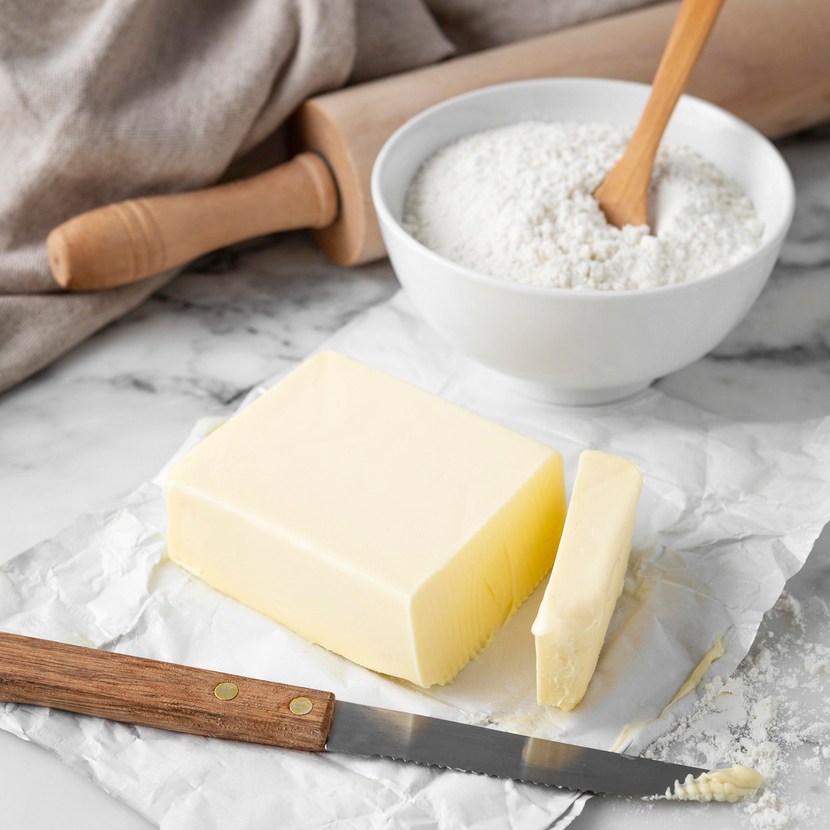 Burro Butter by Yassooo 1kg rich creamy baladi butter for cooking and baking