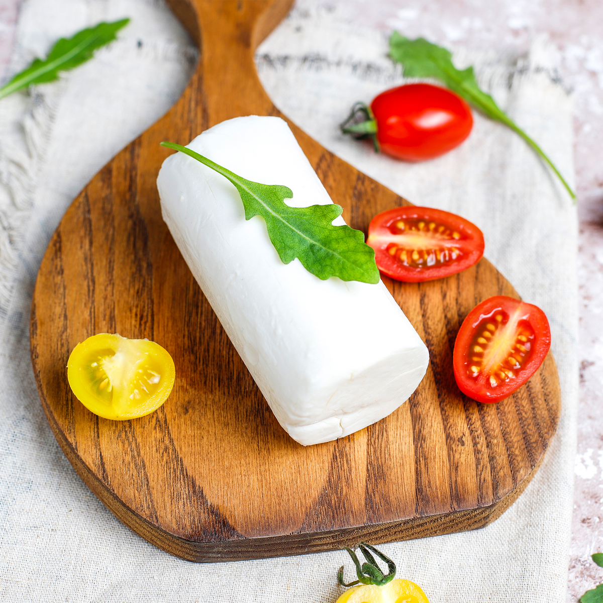 Halloumi Cheese by Yassooo 1kg semi-hard cheese made with cow and goat milk for grilling and frying