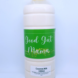 Bottle of Good Gut Mama Fresh Coconut Milk from Egypt, a creamy white plant-based drink.