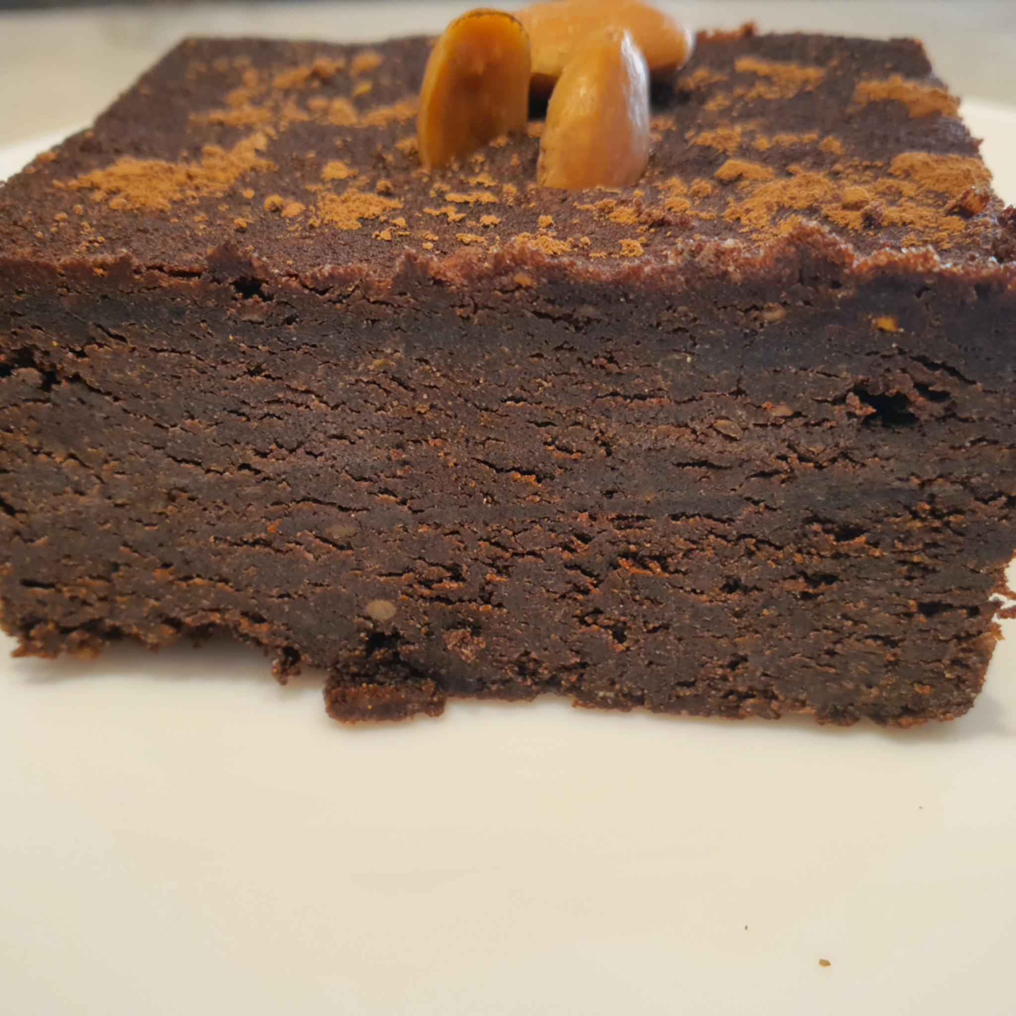 Good Gut Mama Keto Fudgy Chocolate Brownies from Egypt, showing dense, grain-free dessert squares.